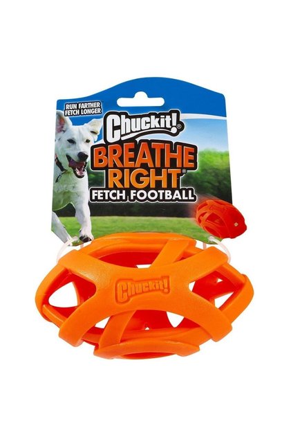 !Air Fetch Football Dog Play Ball