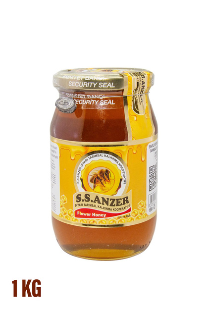Anzer Çiçek Balı - S.S Anzer Diyarı Tarımsal Kalkınma Koop. 1 KG