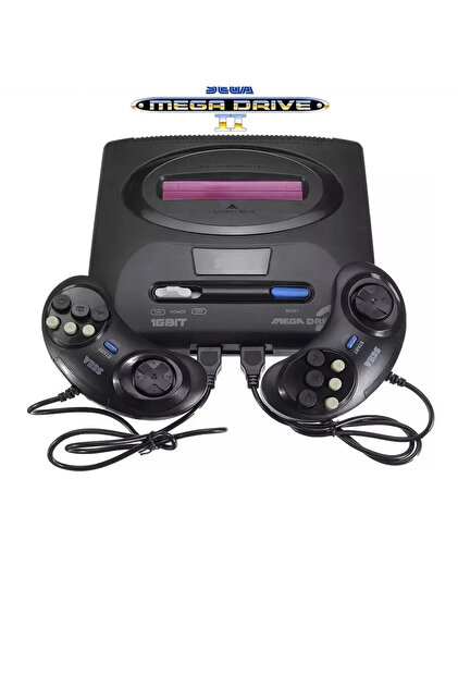 CRK TECH Sega Mega Drive 2 16 Bit Retro Atari Oyun Konsolu 48