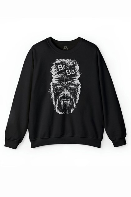 Breaking Bad Heisenberg Br Ba Bromine Barium Printed Sweatshirt