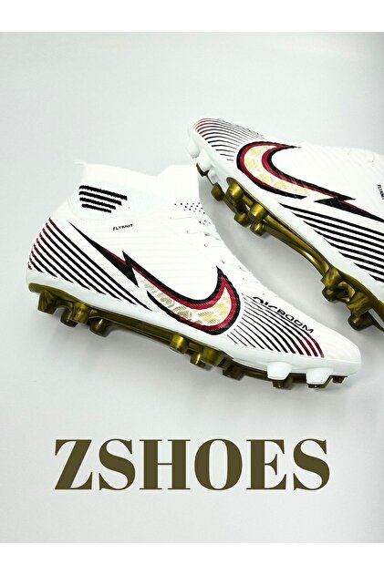 サラン ZSHOES Unisex Halı Saha/Çim Saha Çoraplı Yeni Renk Bağcıklı Esnek