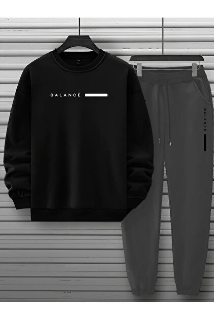 Unixsex Tracksuit Set BALANCE Printed Hooded