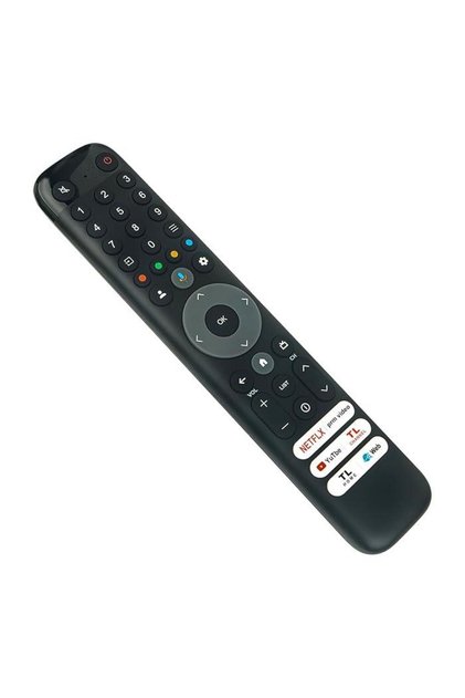 Tcl 65C655PRO İle Uyumlu Qled Tv Kumandası-Mikrofonlu
