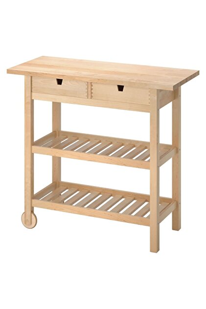 IKEA Modern FÖRHÖJA huş 100x43x90 cm servis arabası Modern