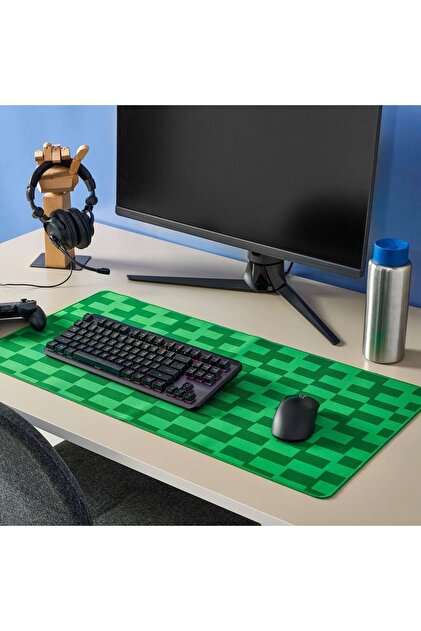 IKEA Blåskata Oyun Mouse Pedi, Yeşil, Siyah-gri 40x80 Cm - Fiyatı
