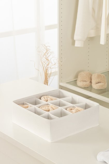 White Kids Room Closet Drawer Inside Laundry Socks Organizer Honeycomb Accordion Organizer