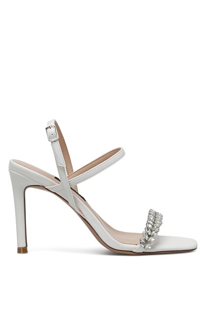 Nine West Tellu 2fx Beyaz Kadın Topuklu Sandalet - Fiyatı, Yorumları