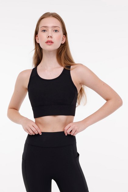 Wl Rosa 27stf008 4fx - Black Women's Bra