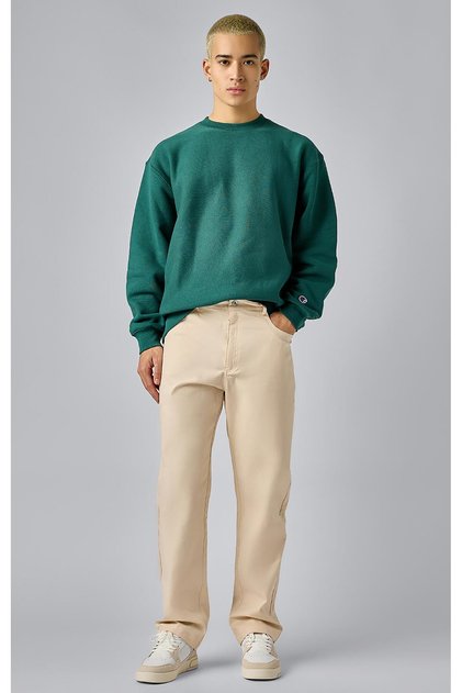 Rochester Pants Straight Hem Pants Bej Erkek Pantolon-219451-YS015