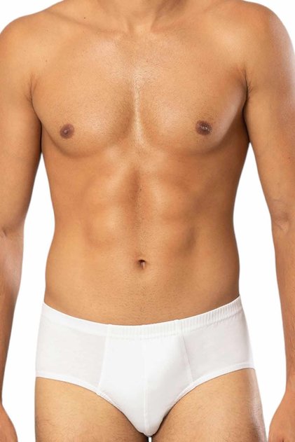 Erdem White Combed Cotton Slip 1300