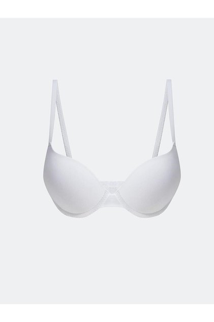 Underwire Padded Plain T-Shirt Bra