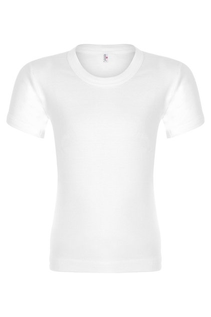 Erdem White Boy's 0 Collar Sleeve Undershirt 3150