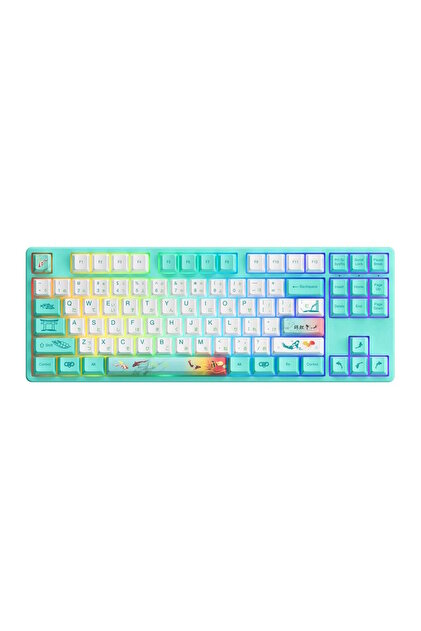 AKKO 5087S QMK Monet's Pond RGB Hotswap Mekanik Gaming Klavye