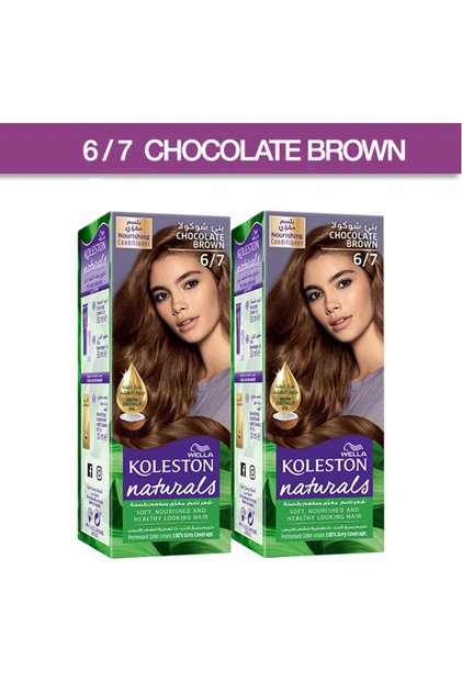 Koleston Naturals NATURALS 6/7 - CHOCOLATE BROWNPack of 2