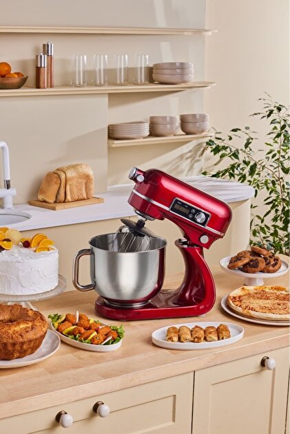 Karaca Maestro Artisan Stand Mikser Kırmızı Ultra Sessiz 6 Litre