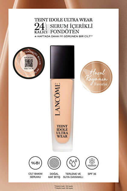 Lancome Teint Idole Ultra Wear Long Wear 24h Fondöten 125w