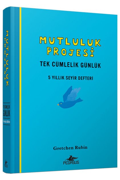 Mutluluk Projesi: Tek Cümlelik Günlük: 5 Yıllık Seyir Defteri (Ciltli Midi Boy) - Gretchen Rubin