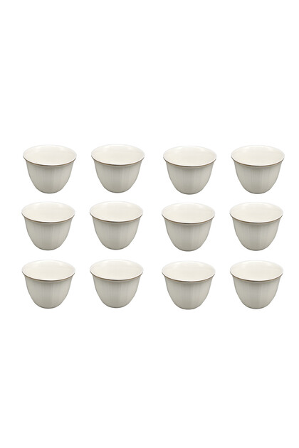 Porcelain Coffee Cups Set of 12-Piece. / 115641