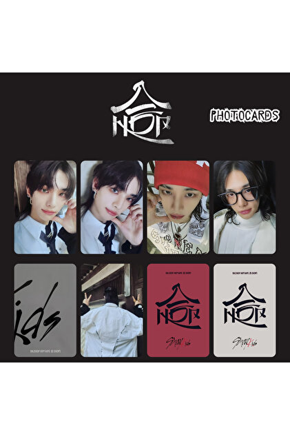 Kpop Dünyasi Stray Kıds Hyunjin '' Noeasy '' Albüm Photocard Set