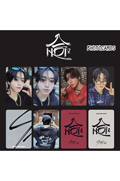 Kpop Dünyasi STRAY KIDS Han '' Skzhop Hiptape '' Photocards Set
