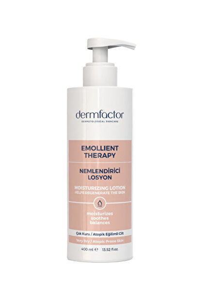 DERMFACTOR Emollıent Therapy - Moısturızıng Lotıon 400 ml - Fiyatı