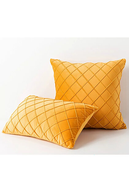 1 Pcs Grass Quilted Decorative Throw Pillow Cover