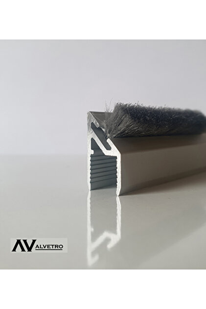 Cam Balkon Fitili | Alüminyum / Aluminyum |8 mm Uyumlu | 45 Derece - 8mm - (130 CM-162 Cm)