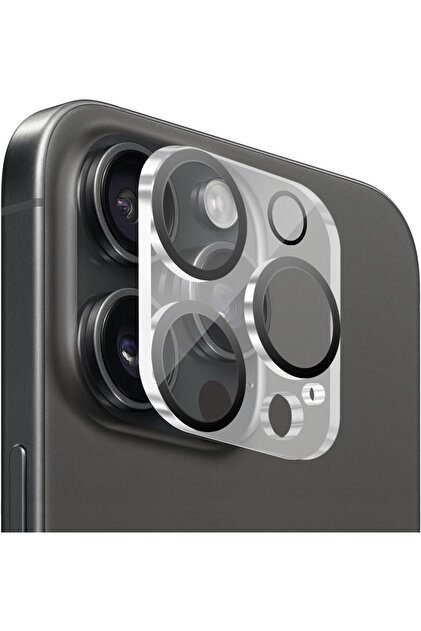 [Tam Lens] iPhone 15 Pro Max / 15 Pro Compatible One-Piece Full-Cover Camera Lens and Surface Protector