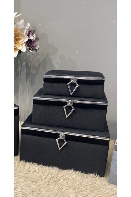 3-Piece Dowry Engagement Ribbon Box Bundle Set