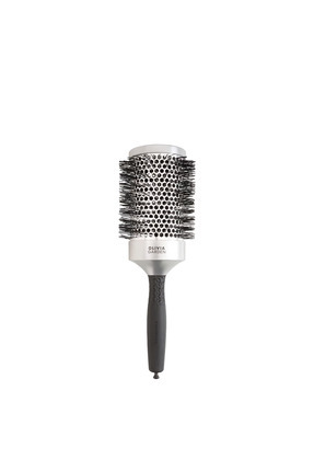 Olivia Garden Expert Blowout Shine Hair Brush White and Gray 35