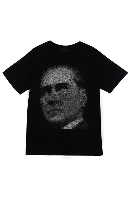Gazi Mustafa Kemal Atatürk Printed Unisex 100% Cotton Black T-Shirt
