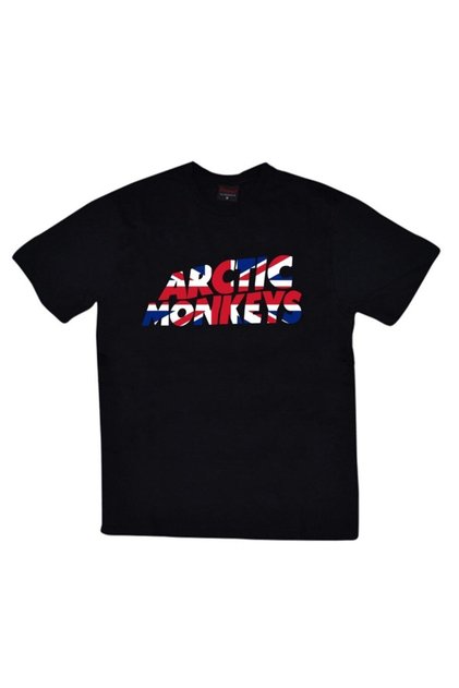 تي شيرت أسود قطن 100% للجنسين من Arctic Monkeys