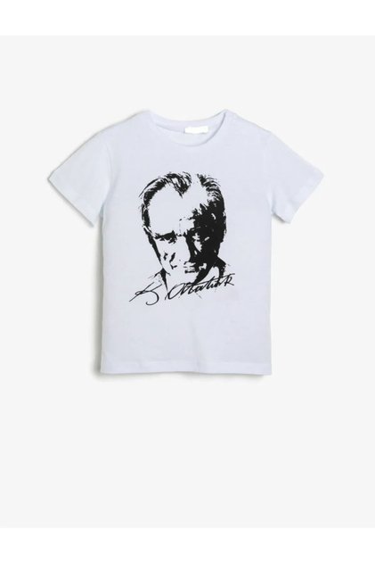Unisex Children's Ataturk Printed T-shirt