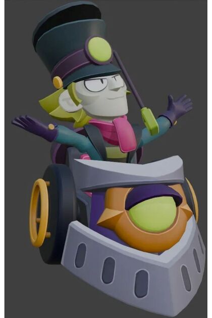 BRAWL STARS CHUCK KARAKTER FİGÜRÜ 20 CM