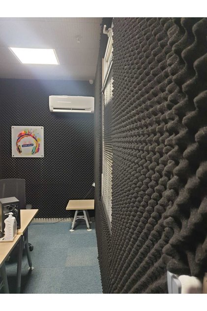 Ses Yalıtım Akustik Yumurta Sünger – 30mm, 50x50cm, 50 DNS – Yankı Önleyici Sünger