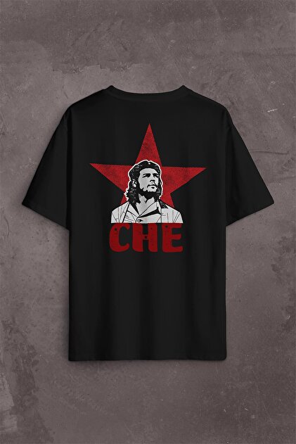 Kendim Seçtim Ernosto Che Guevara Red Star Kırımızı Yıldız Sırt Ön