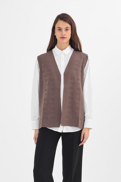 Floral Steel Vest