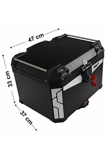 GP KOMPOZİT GP Kompozit Universal 45 lt Plastik Motosiklet Çantası
