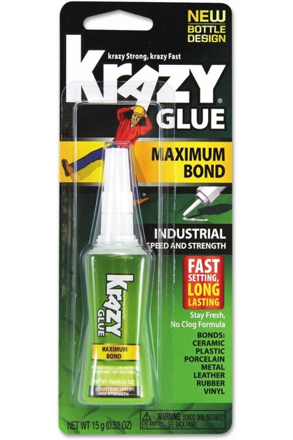 Maximum Bond All-Purpose Super Glue 15 g Clear Strong Fast-Drying Adhesive for Many Materials