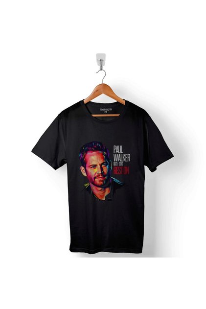 Paul Walker 1973 2013 Δείτε ξανά το ανδρικό μπλουζάκι Fast And Furious