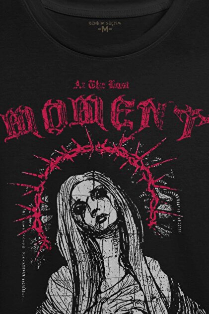 Kendim Seçtim Siyah Unisex T-shirt Hip Hop At The Last Moment