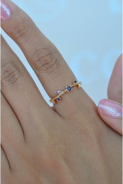 Colorful Thin Ring Joint Ring