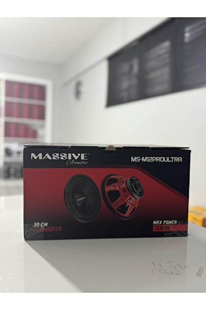 Massive MASSİVE MS-M12PRO ULTRA 30CM SUBWOOFER 400RMS - Fiyatı