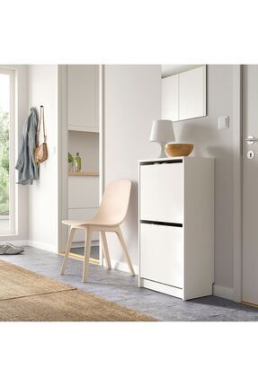 IKEA Trones 52x78 Cm Siyah Ayakkabılık Ayakkabı Eşya Dolabı Dolap