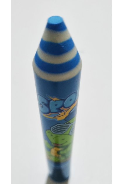 Sport Animals Erkek Çocuk Jumbo Kalem Silgi 15cm Tükenmeyen Sonsuz Silgi WX-99584 - Mavi