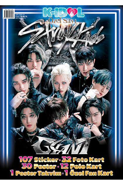 KİDOL KIDOL OZEL SAYI STRAYKIDS GIANT - Fiyatı, Yorumları