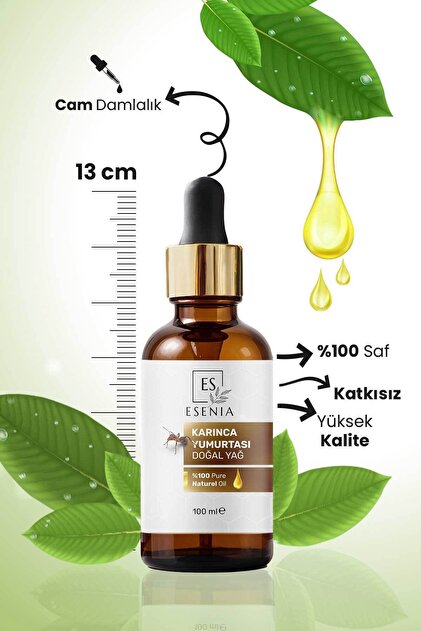 ESENIA Karınca Yumurtası Yağı Tüy Dökücü Tüy Azaltıcı Yağı %100