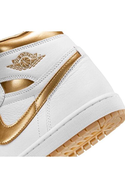 Nike Air Jordan 1 Mid Retro Unisex Sneaker Hakiki Deri Bilekli