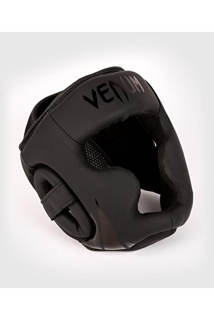 Challenger Kids Black Collared Headgear