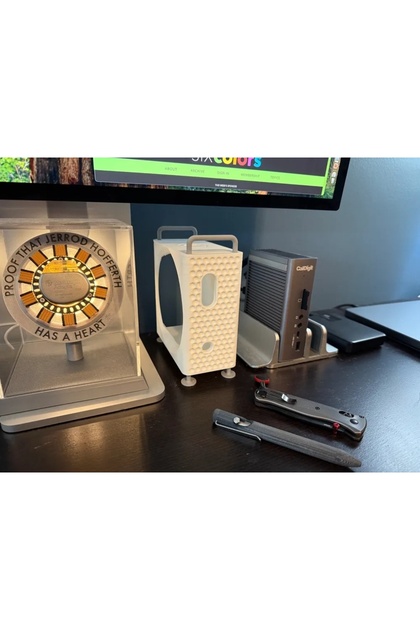 3DŞehri M4 Mac Mini Kasa | Mac Pro Görünümlü Kılıf | Gri - Fiyatı